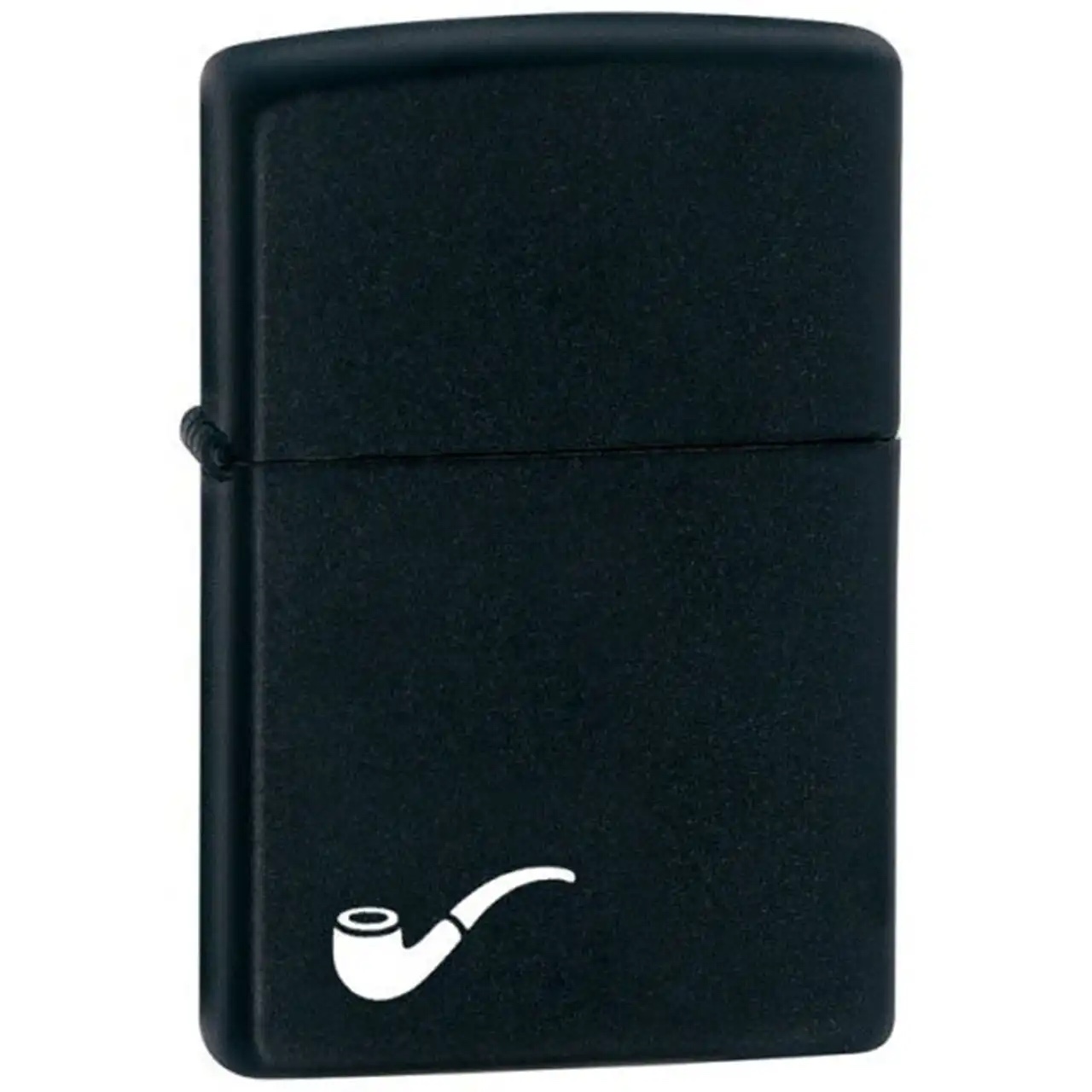 Запальничка бензинова Zippo 218 PL Black Matte Pipe Lighter Запальничка бензинова Zippo 218 PL Black Matte Pipe Lighter