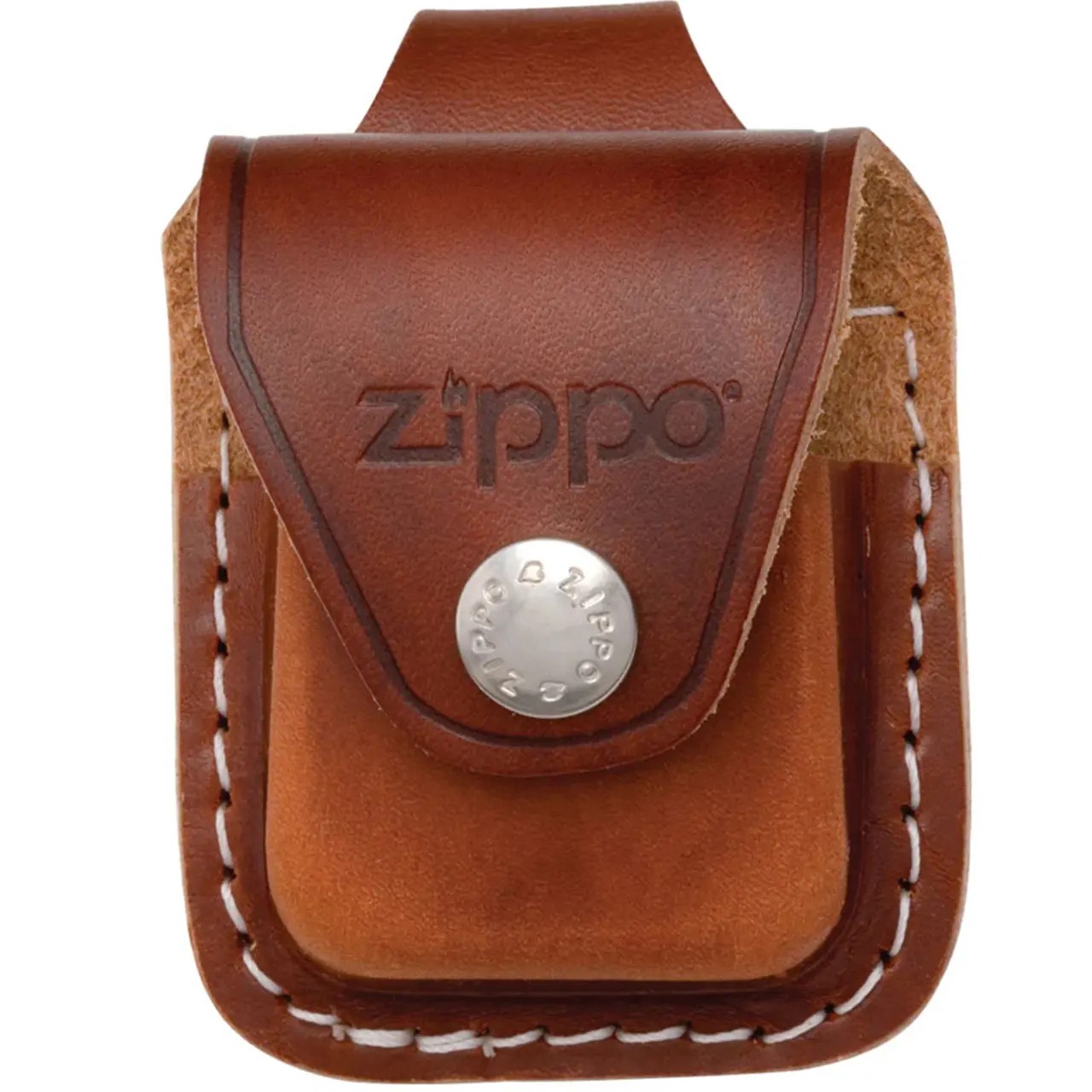 Чохол для запальнички Zippo 67011 коричневий з петлею