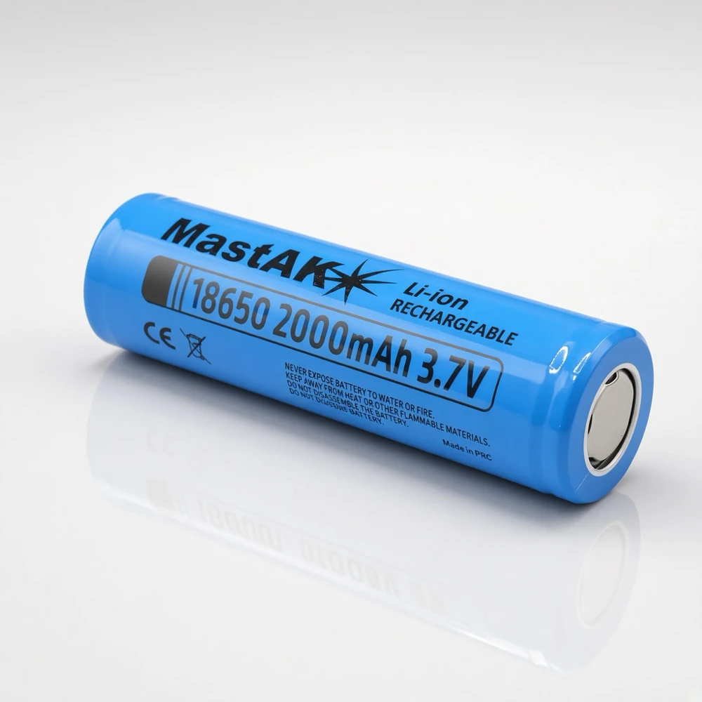 Акумулятор MastAK 2000 mAh 3.7V 18650