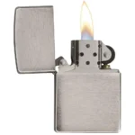 Запальничка бензинова Zippo 200 brush fnish chrome - Зображення 2