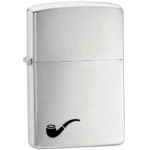 Запальничка бензинова Zippo 200PL Brush Fin Pipe Lighter