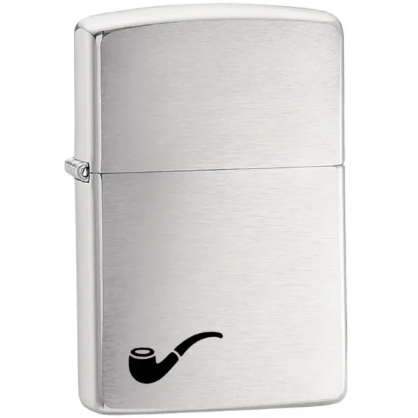 Запальничка бензинова Zippo 200PL Brush Fin Pipe Lighter