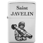 Запальничка бензинова Zippo 205 J Saint Javelin