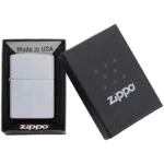 Запальничка бензинова Zippo 205 Satin Chrome - Зображення 5