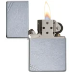 Запальничка бензинова Zippo 267 Vintage Street Chrome - Зображення 4