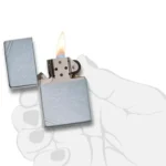 Запальничка бензинова Zippo 267 Vintage Street Chrome - Зображення 5