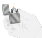 Запальничка бензинова Zippo 28182 Reg Diagonal Weave - Зображення 3