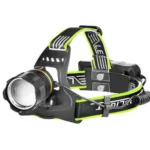 Ліхтар налобний BL-A13-3-P360. 3x18650. zoom ЗУ type-C.