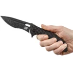 Ніж складний Skif Defender II BSW Black (1765.02.81) - Зображення 6