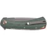 Ніж складний Skif Frontier SW D2 micarta green (1765.03.62) - Зображення 3