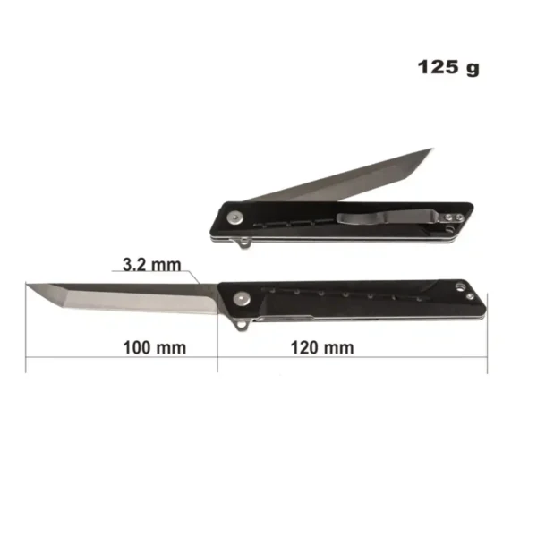 Ніж складний Tanto D2 (5)
