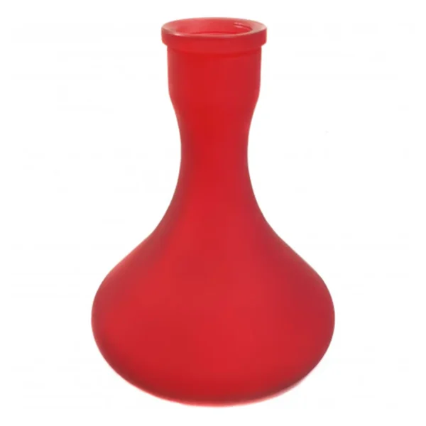 Червона матова скляна колба Garden Candy Loop Red 4010-2 для кальяну