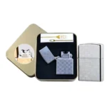 USB-запальничка 4706 з металу, у стилі бензинової, з плазмовою дугою
