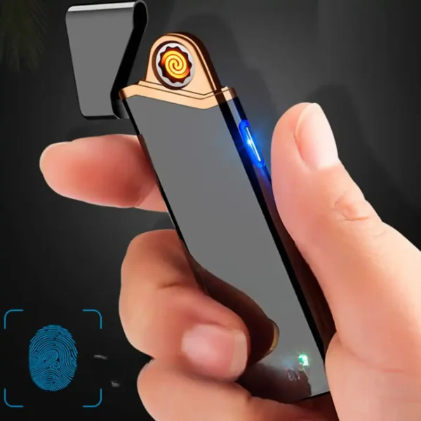 Сенсорна USB-запальничка A33352B з пластиковим корпусом і спіраллю розжарювання