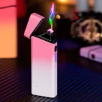 Сенсорна USB запальничка A33705 з плазмовим підпалом, метал + пластик