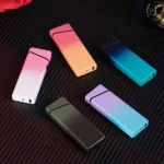 Сенсорна USB запальничка A33705 з плазмовим підпалом, метал + пластик