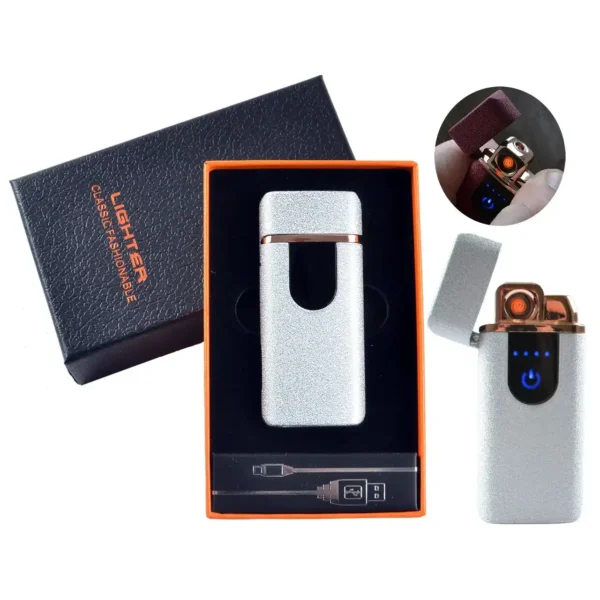 USB-запальничка HL-248 з турбо-полум’ям, спіраллю розжарювання та індикатором заряду