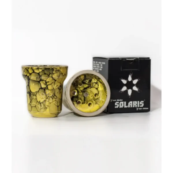 Керамічна чаша для кальяну Solaris GLZ YE-EVA, класична форма