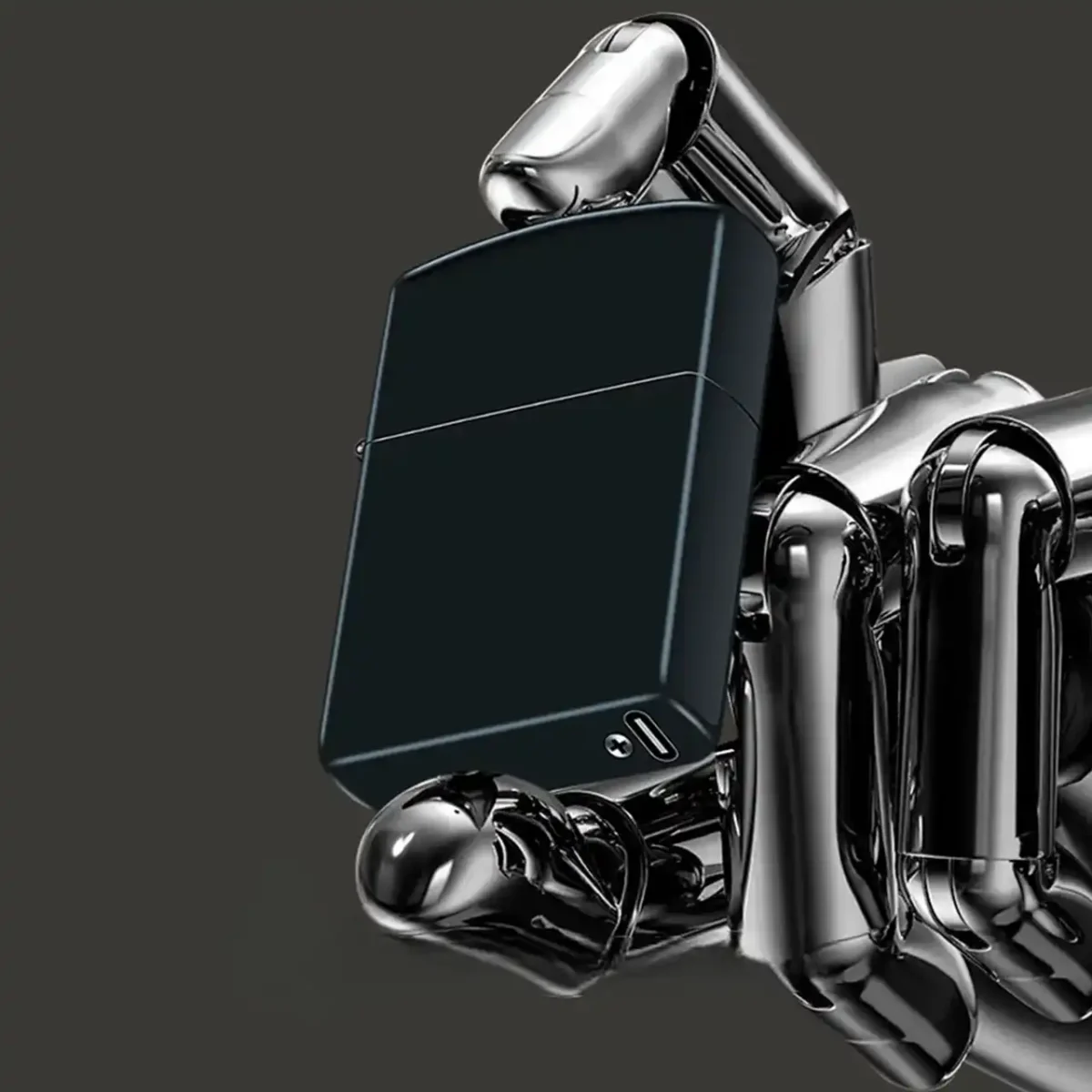 USB-запальничка A33766 у стилі Zippo з імпульсною дугою