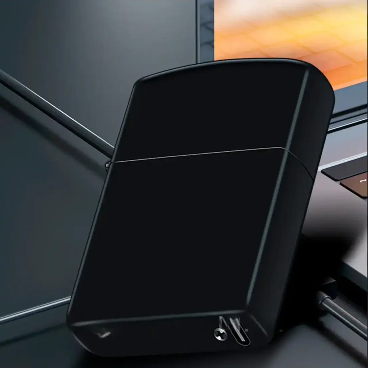 USB-запальничка A33766 у стилі Zippo з імпульсною дугою