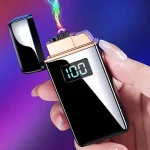 USB-запальничка HL-610 з дугою, полум’ям та цифровим дисплеєм