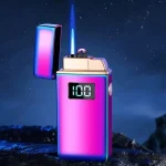 USB-запальничка HL-610 з дугою, полум’ям та цифровим дисплеєм