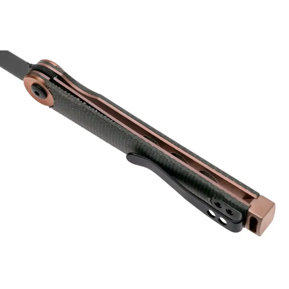 Складаний ніж Boker Plus Kaizen Micarta (2373.09.41) з клинком 79 мм зі сталі D2 і зеленою рукояттю