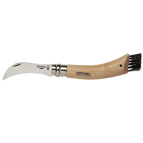 Складаний ніж Opinel №8 VRI Champignon для грибів із клинком 85 мм та щіткою