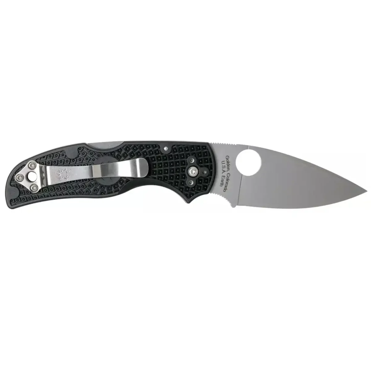 Складаний ніж Spyderco Native 5 (87.12.37) з клинком CPM-S30V і рукояттю FRN