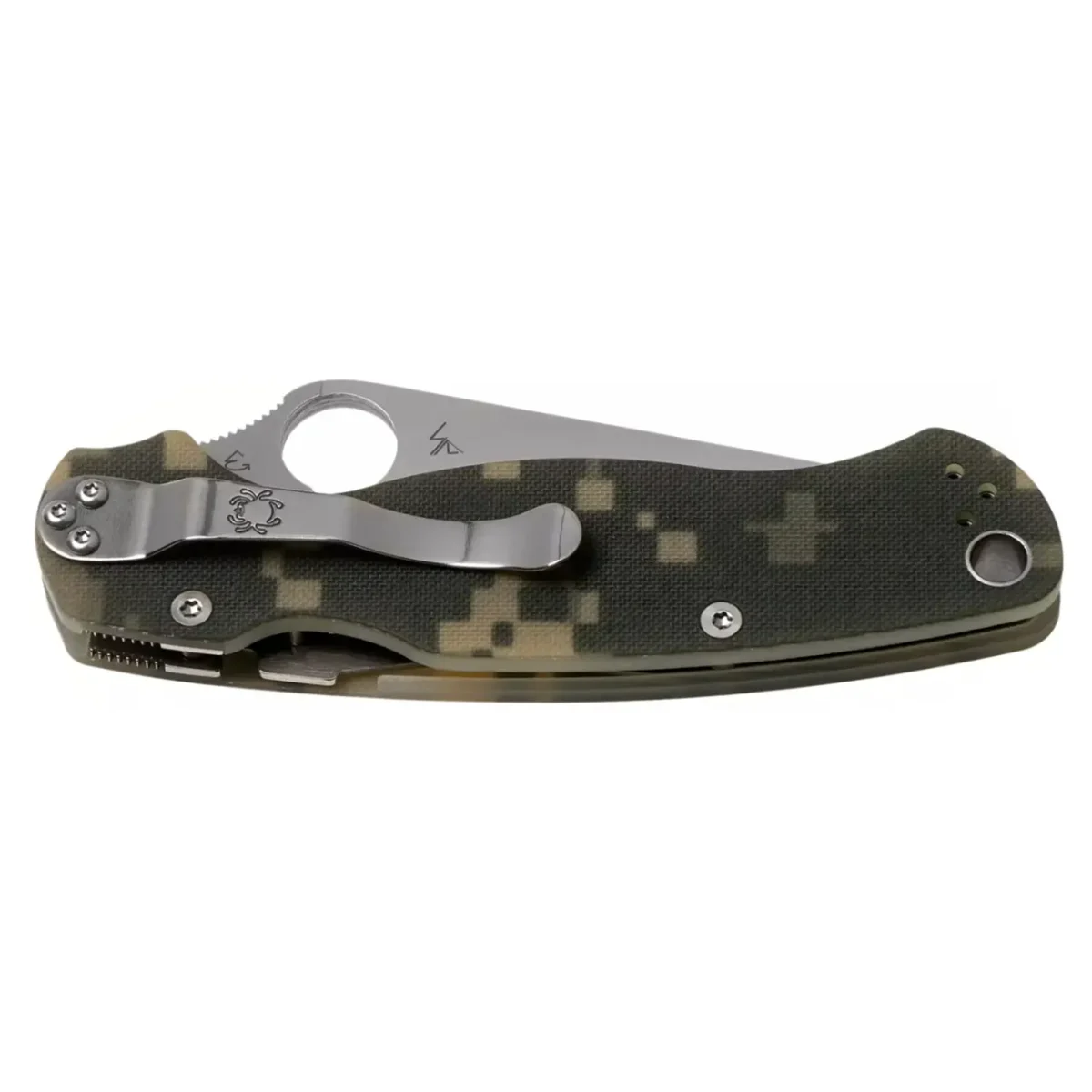 Складаний ніж Spyderco Para-Military 2 (87.01.54) з клинком CPM-S45VN і рукояттю G-10 Camo