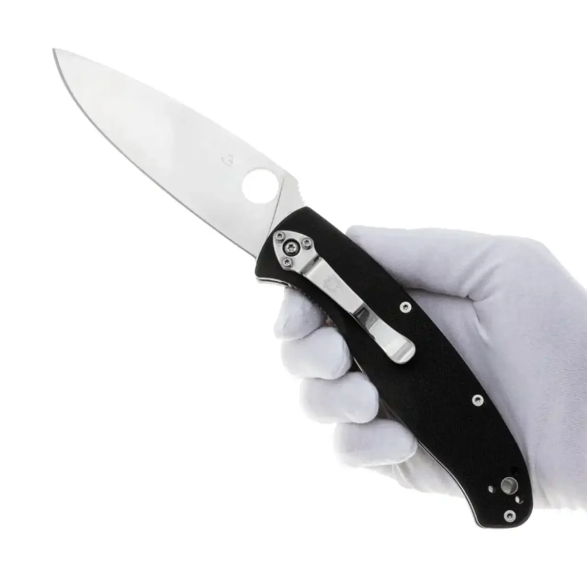Складаний ніж Spyderco Resilience (87.11.68) з клинком 108 мм і рукояттю G-10