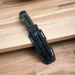 Тактичний ніж Columbia 4028 зі сталевим клинком 440C і набором для виживання