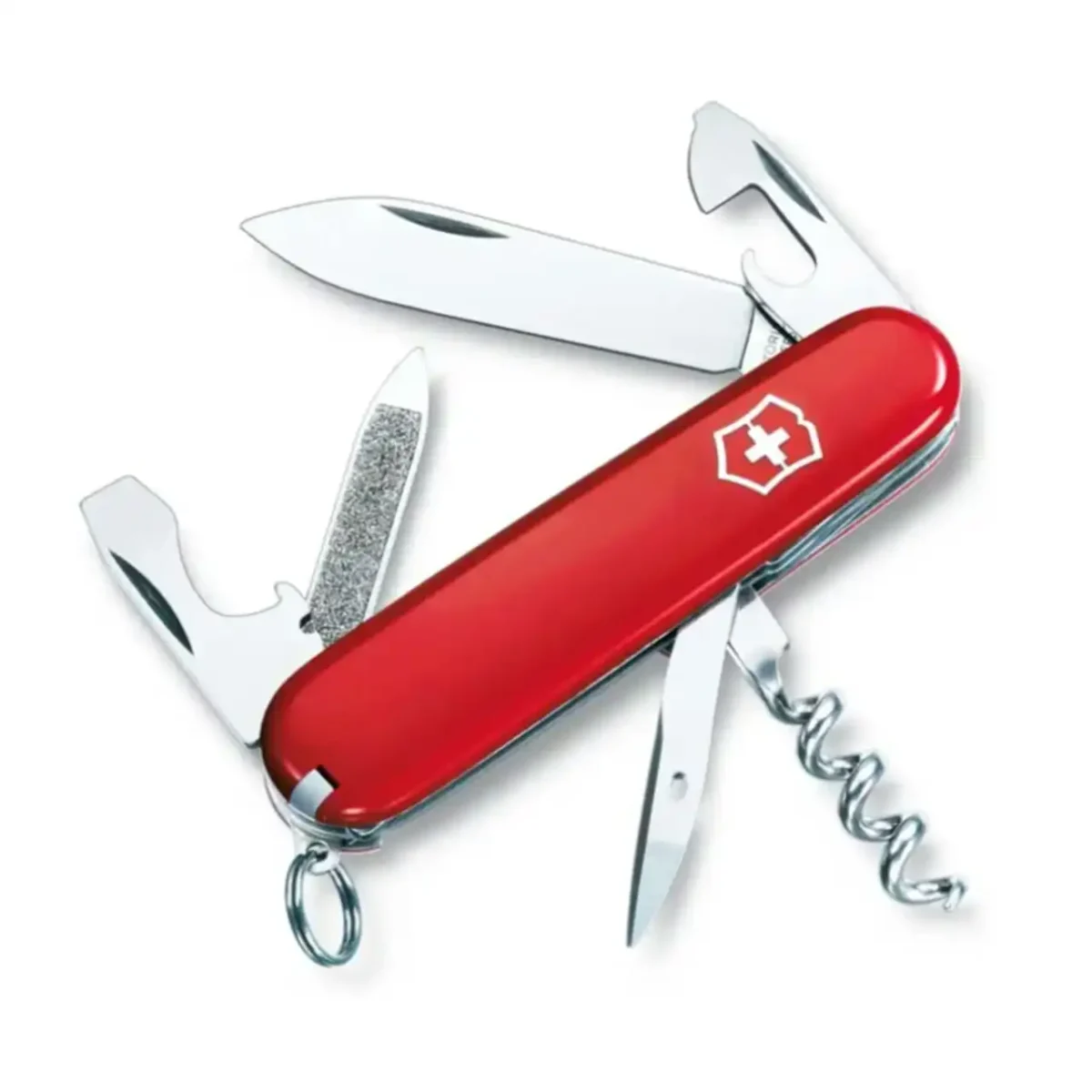 Ніж Victorinox Sportsman 0.3803 червоний, 13 функцій, довжина 84 мм