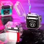Водонепроникна USB-запальничка A33678U1 з подвійними дугами ARC та ліхтариком у подарунковій упаковці