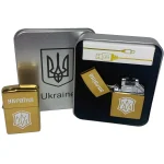 USB-запальничка HL-445 з акумулятором 1000 мАг у подарунковій коробці