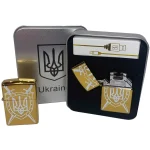 USB-запальничка HL-446 з акумулятором 1000 мАг у подарунковій коробці