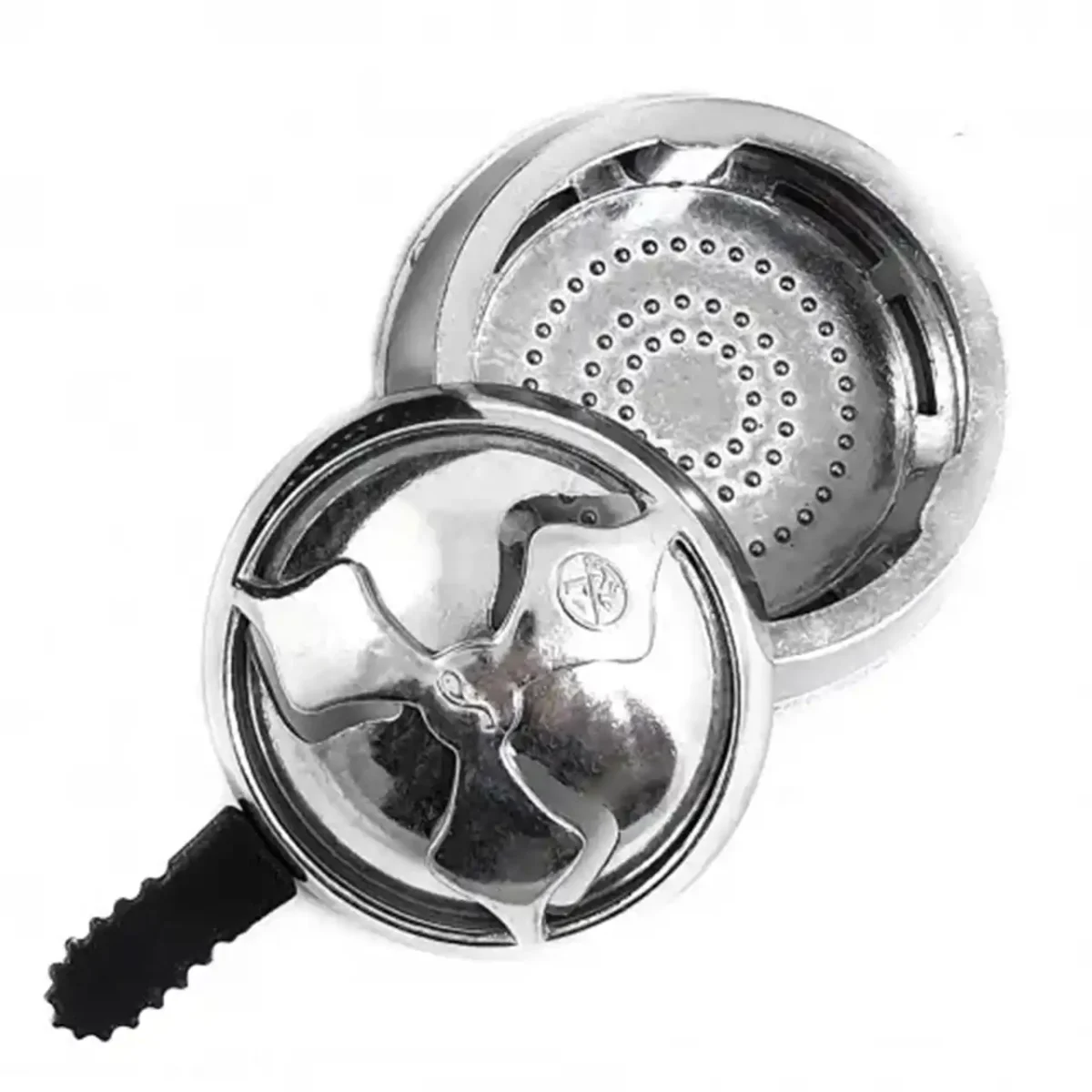 Кальян Garden Hookah Black 6144 чорний 60 см із силіконовим шлангом і калаудом