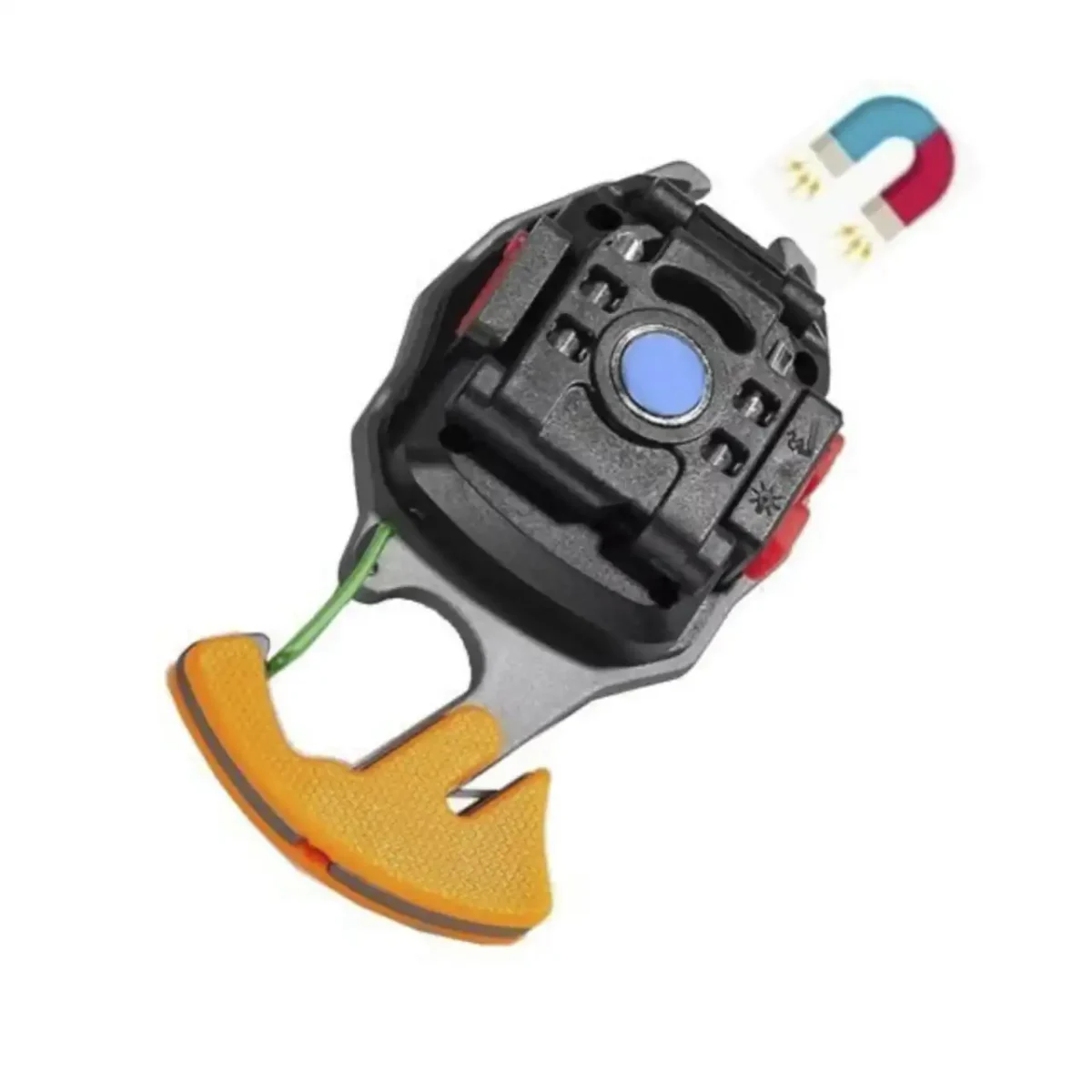 Багатофункціональний ліхтар-брелок 9927 5147 LL–202 із 15 функціями, USB Type-C зарядкою та COB-діодом