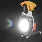 Багатофункціональний ліхтар-брелок 9927 5147 LL–202 із 15 функціями, USB Type-C зарядкою та COB-діодом