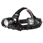 Налобний ліхтар NIGHT VISION SY-8087 TG із флуоресцентним корпусом і зумом