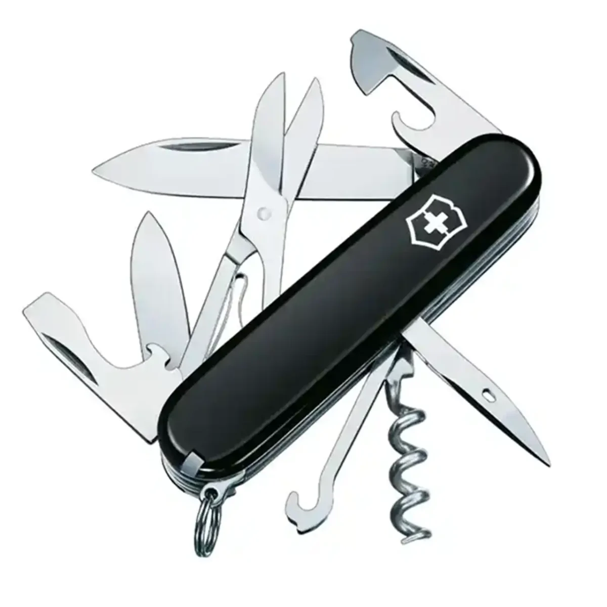 Ніж Victorinox Climber 1.3703.3 чорний, 91 мм, 15 функцій