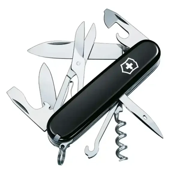 Ніж Victorinox Climber 1.3703.3 чорний, 91 мм, 15 функцій