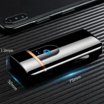 Запальничка USB A33365U4 PARBURY із двома режимами полум’я — газовим та електричним
