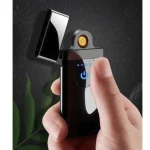 Запальничка USB HL-511 із підсвічуванням, акумулятором 260 mAh і подарунковою коробкою