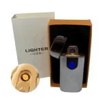 Запальничка USB HL-520 із акумулятором 1000 mAh, індикатором заряду та USB-інтерфейсом